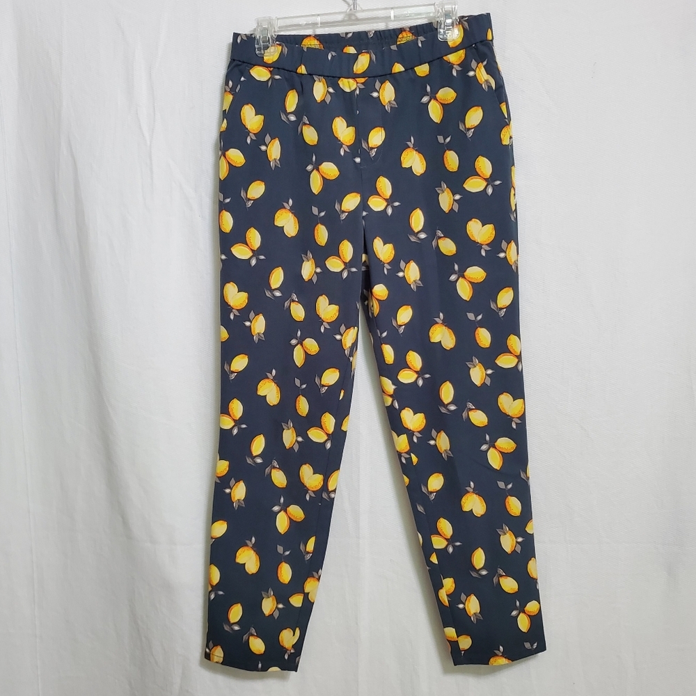 Lemon Way Lemon Print Flawless Twill Pull On Ankl… - image 2